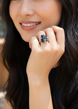 Load image into Gallery viewer, Dark Crystal Ring