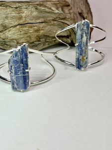 Blue Skies Stone Cuff Bracelet
