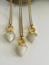 Load image into Gallery viewer, Broken Hearts  are Blue Necklace