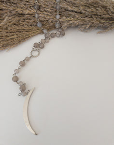 Grey Goddess Necklace