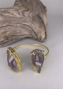 Split Stone Cuff